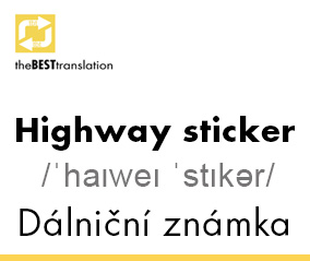 Highway sticker